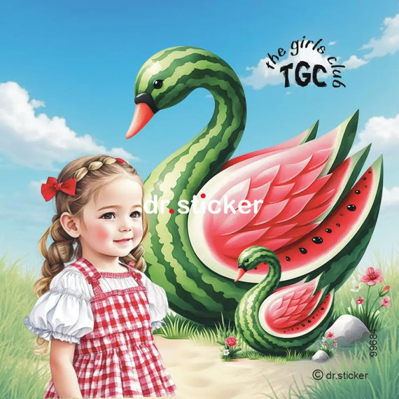 The Girls Club Watermelon Animals 99684