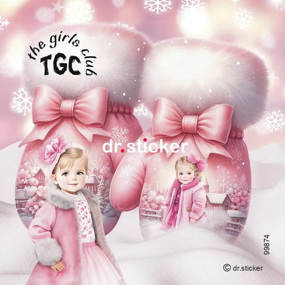 The Girls Club Winter Mittens 874