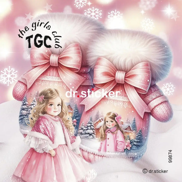 The Girls Club Winter Mittens 874