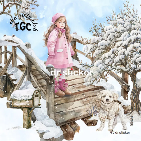 The Girls Club Winter Snow Cabin 484