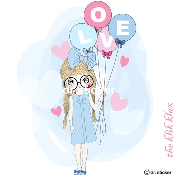 the Klik Klax girls with friends 70