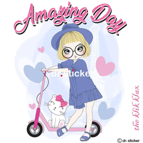 the Klik Klax girls with friends 70