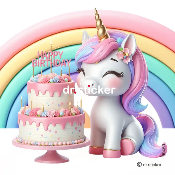 Unicorn Happy Birthday 459