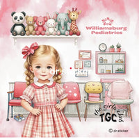 Williamsburg Pediatrics Speacialty Sticker