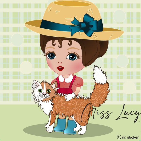 Miss Lucy and her pet