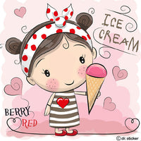 Berry Red - Girl summer fun