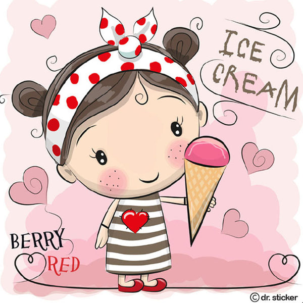 Berry Red - Girl summer fun