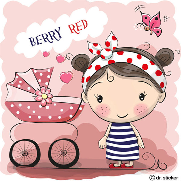 Berry Red - Girl summer fun