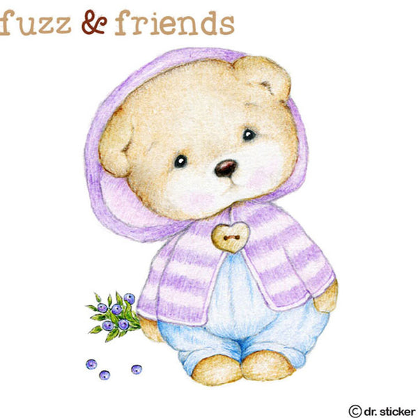 fuzz and friends- bear so sweet