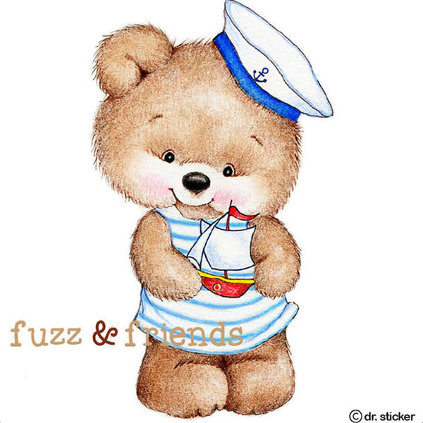 fuzz and friends- bear so sweet