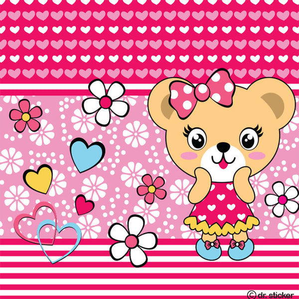 lovely bear so pink