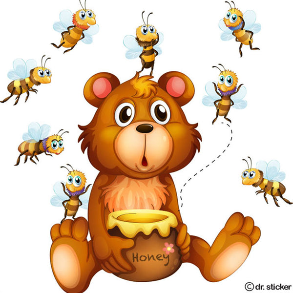 honey bears bees