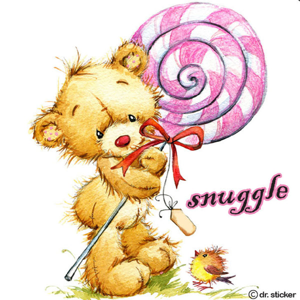 snuggle bear lollipop