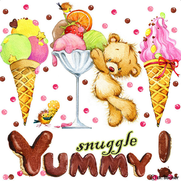 snuggle bears - food